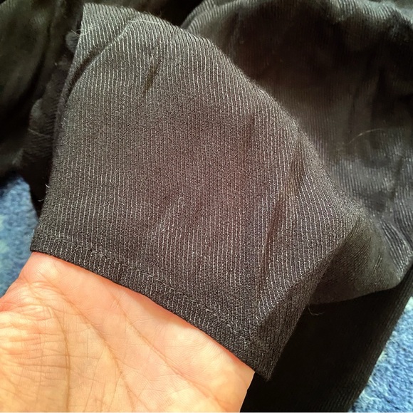 🖤 EVEN & ODD BLACK VISCOSE CAPRI WIDE LEG JUMPSUIT! - Picture 7 of 11